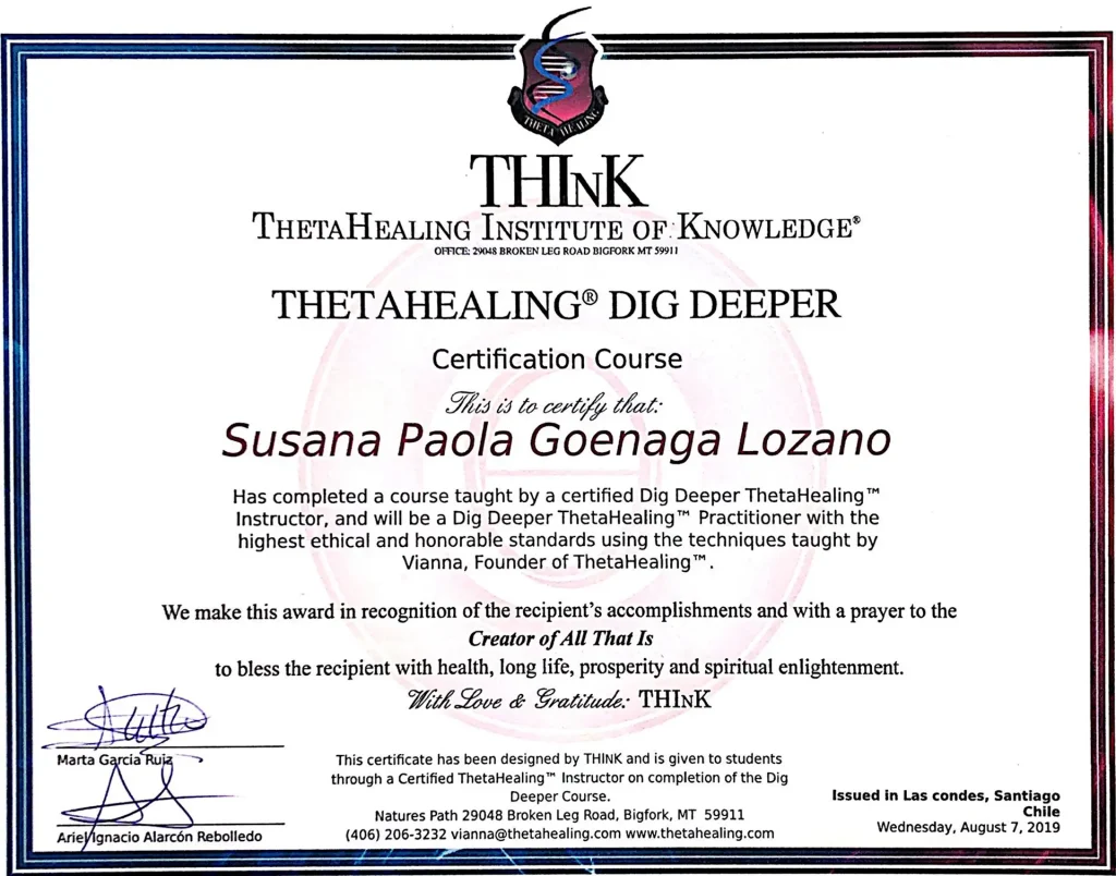 Dig Deeper Theta Healing Institute of Knowledge